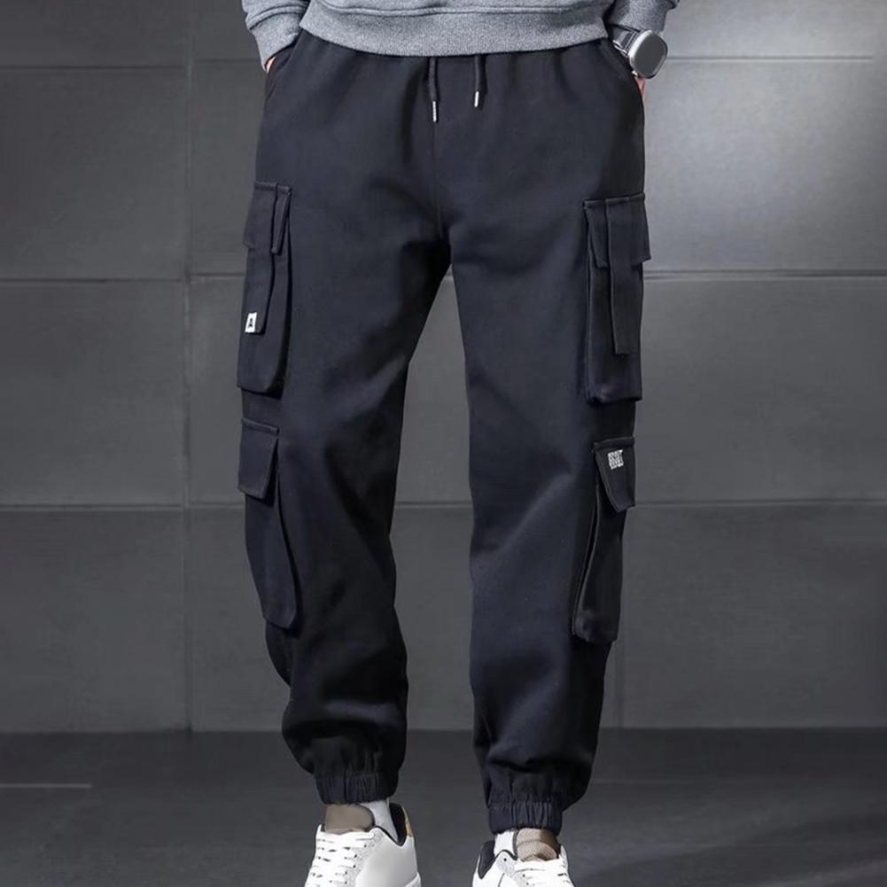 Men's Adjustable Cargo Pants with Pockets