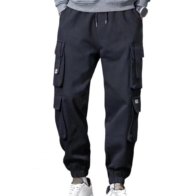 Men's Adjustable Cargo Pants with Pockets