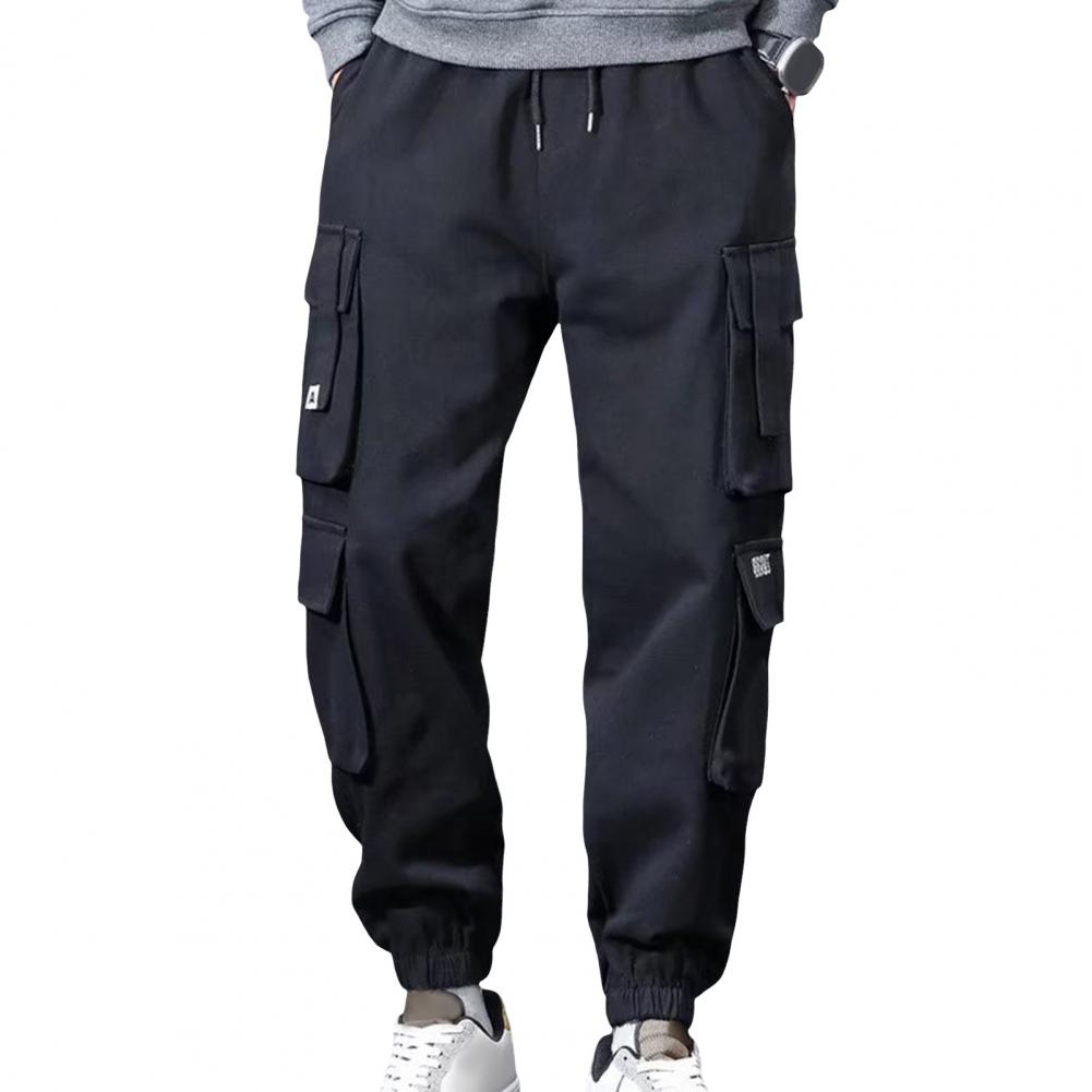 Men's Adjustable Cargo Pants with Pockets