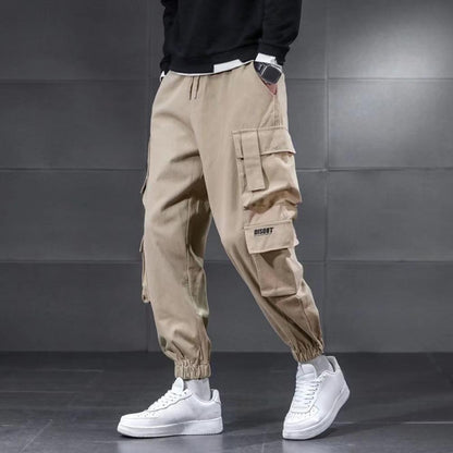 Men's Adjustable Cargo Pants with Pockets