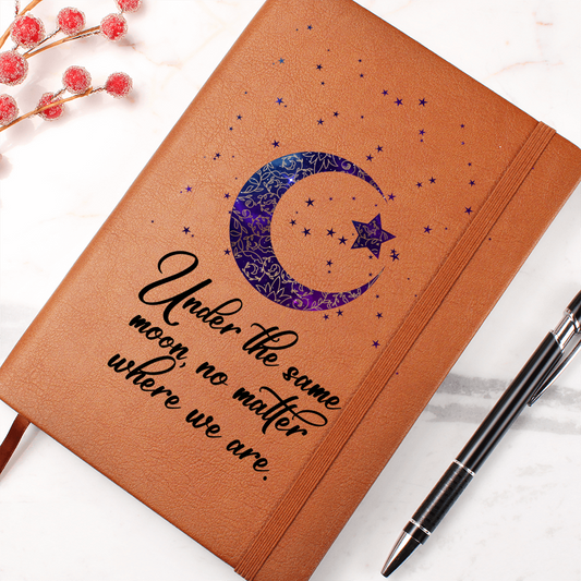Under the Moon - Leather Journal