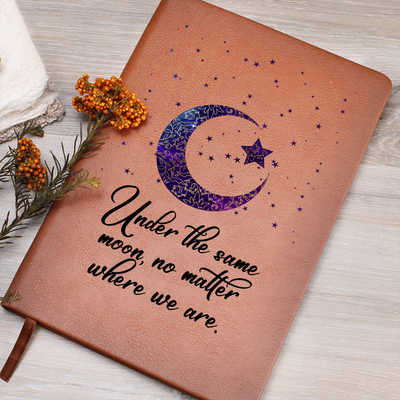 Under the Moon - Leather Journal