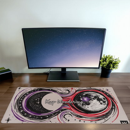 Keep Wondering - Desk Mat