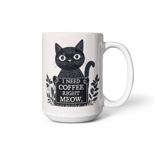 Meow Coffee Mug