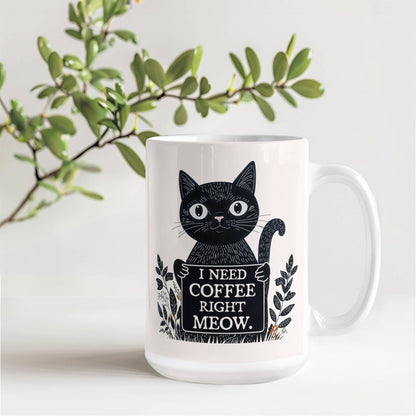 Meow Coffee Mug