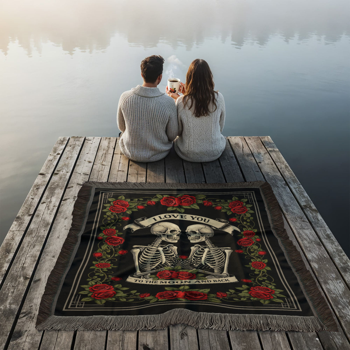 Woven Blanket - To The Moon