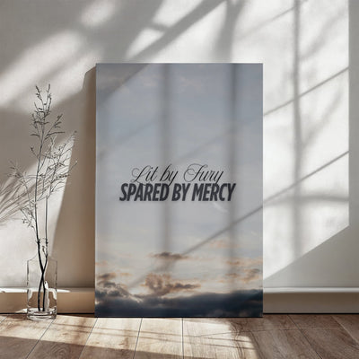 Lit by Fury - Gallery Wrapped Canvas