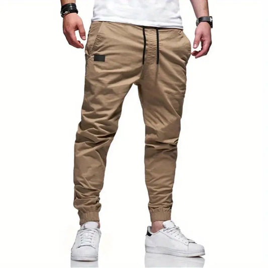 Men's Comfort Drawstring Cargo Joggers