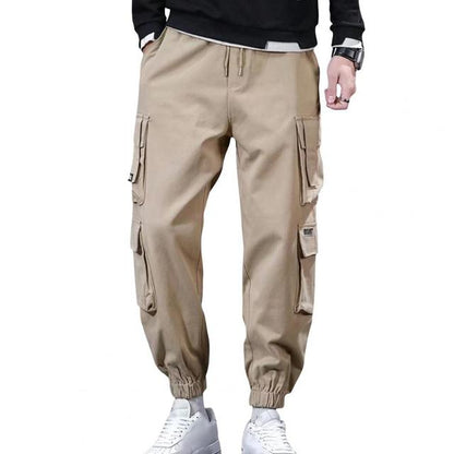 Men's Adjustable Cargo Pants with Pockets