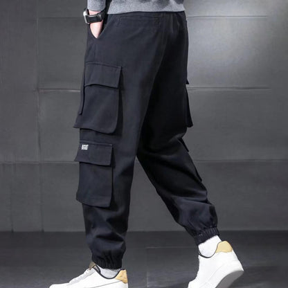 Men's Adjustable Cargo Pants with Pockets