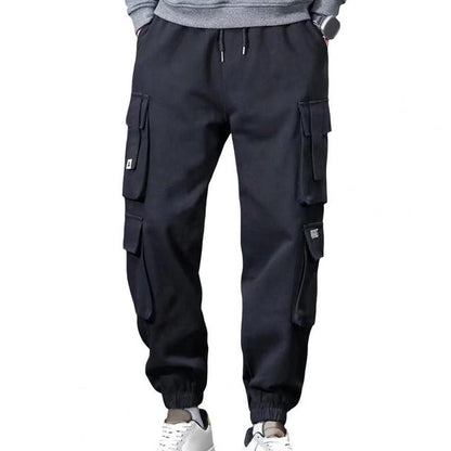 Men's Adjustable Cargo Pants with Pockets