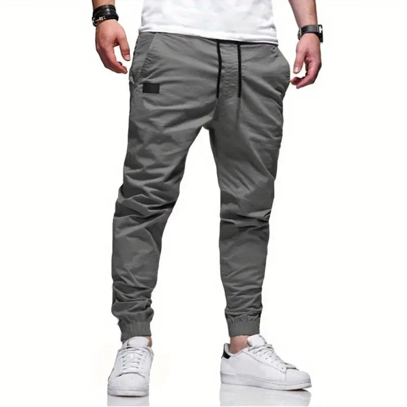 Men's Comfort Drawstring Cargo Joggers